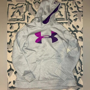 under armour kids sweater size  large​